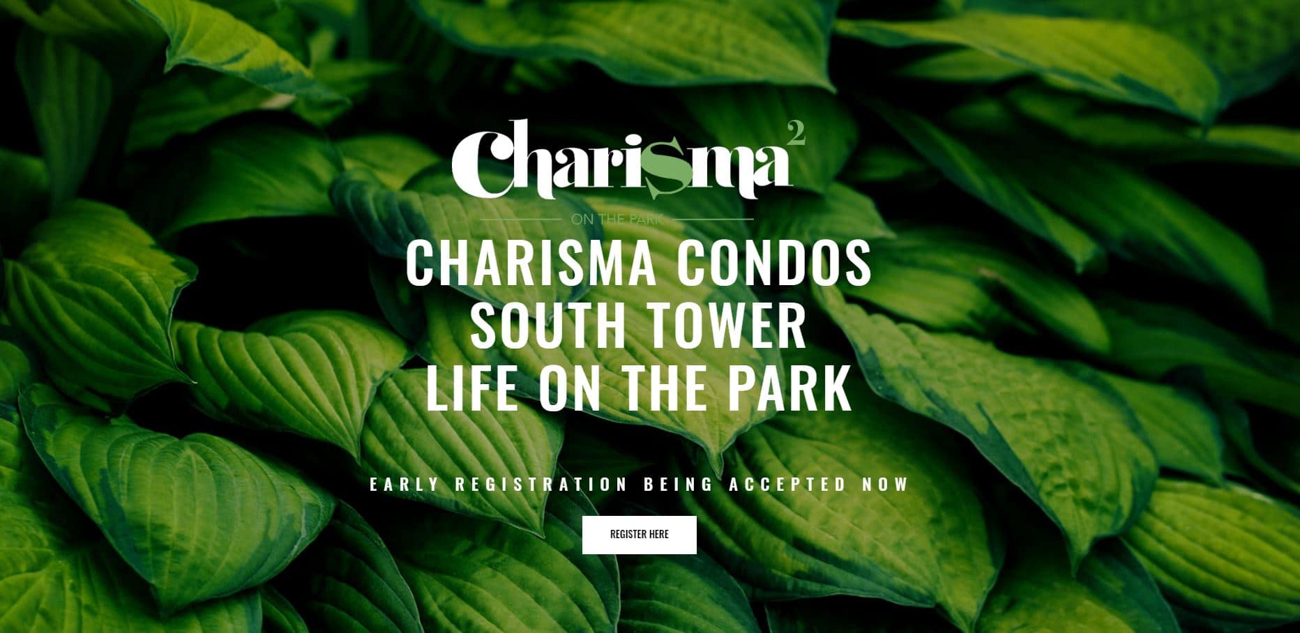 Charisma Condos 2 - dedicated website